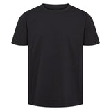Mercerised Cotton T-Shirt Black