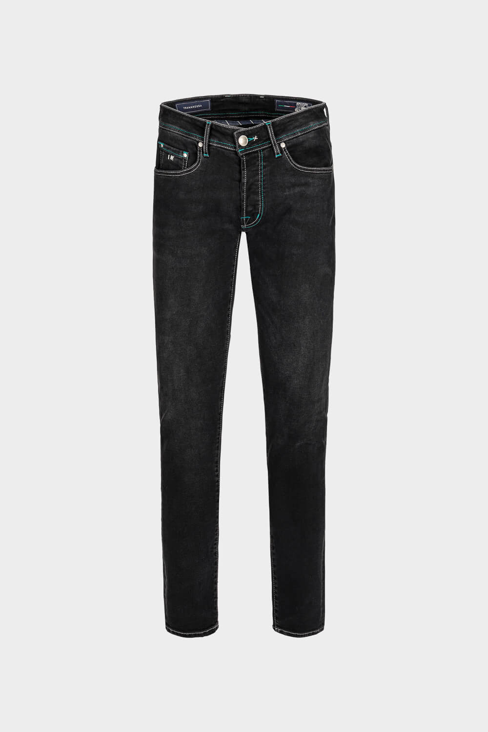Michelangelo D536 Jean Washed Black/Turquoise