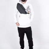 Buy the ABE Mickey Hoodie in White at Intro. Spend £50 for free UK delivery. Official stockists. We ship worldwide.