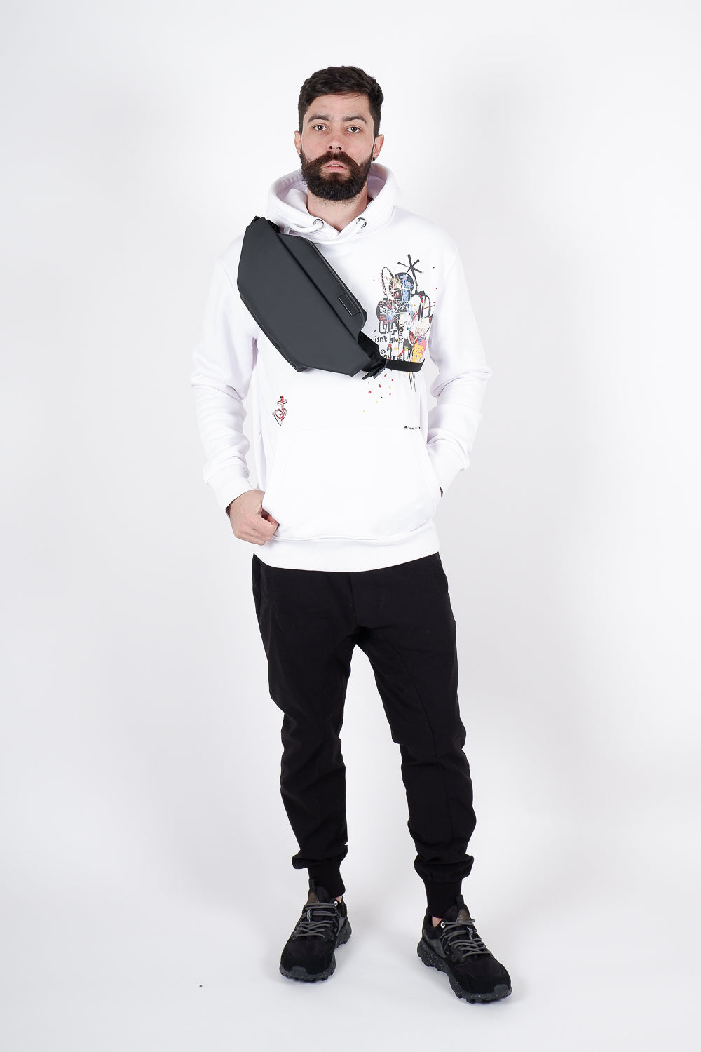 Buy the ABE Mickey Hoodie in White at Intro. Spend £50 for free UK delivery. Official stockists. We ship worldwide.