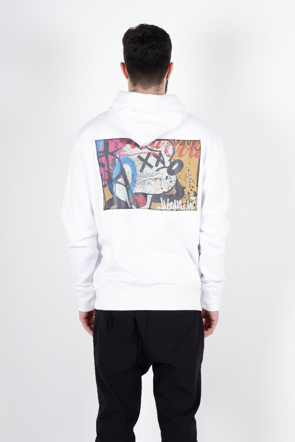 Buy the ABE Mickey Hoodie in White at Intro. Spend £50 for free UK delivery. Official stockists. We ship worldwide.