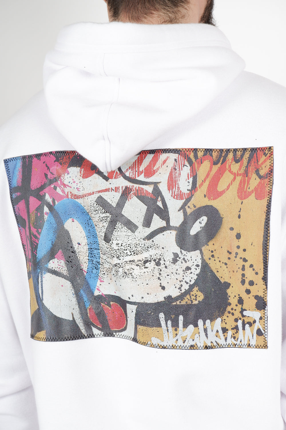 Buy the ABE Mickey Hoodie in White at Intro. Spend £50 for free UK delivery. Official stockists. We ship worldwide.