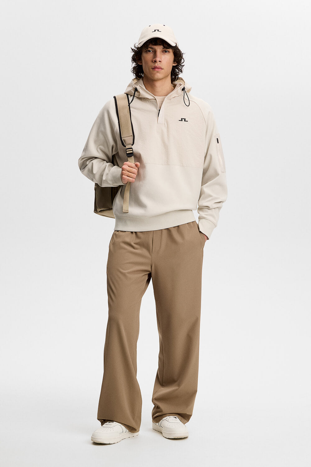 Mijo Hybrid Hoodie Cream