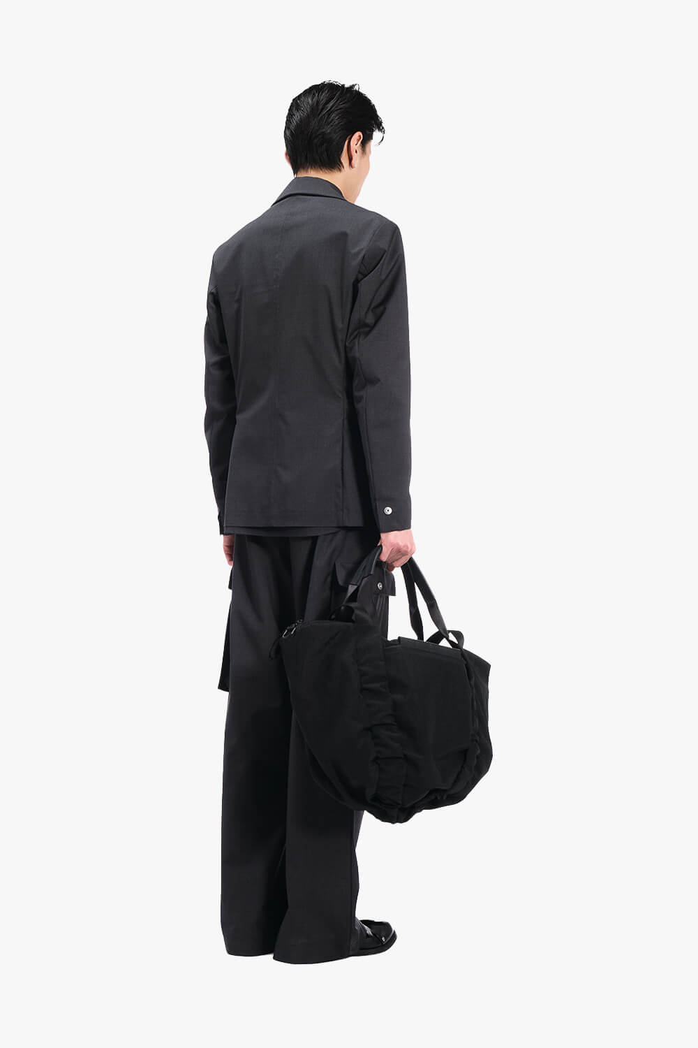 Minho Carbon Weekender Bag Black