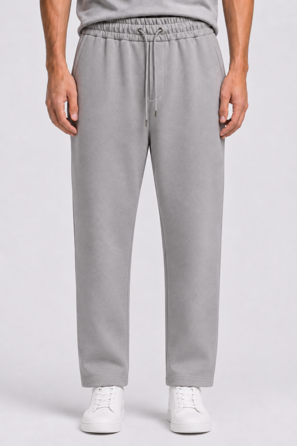 Italian Model Tracksuit Pants Grey