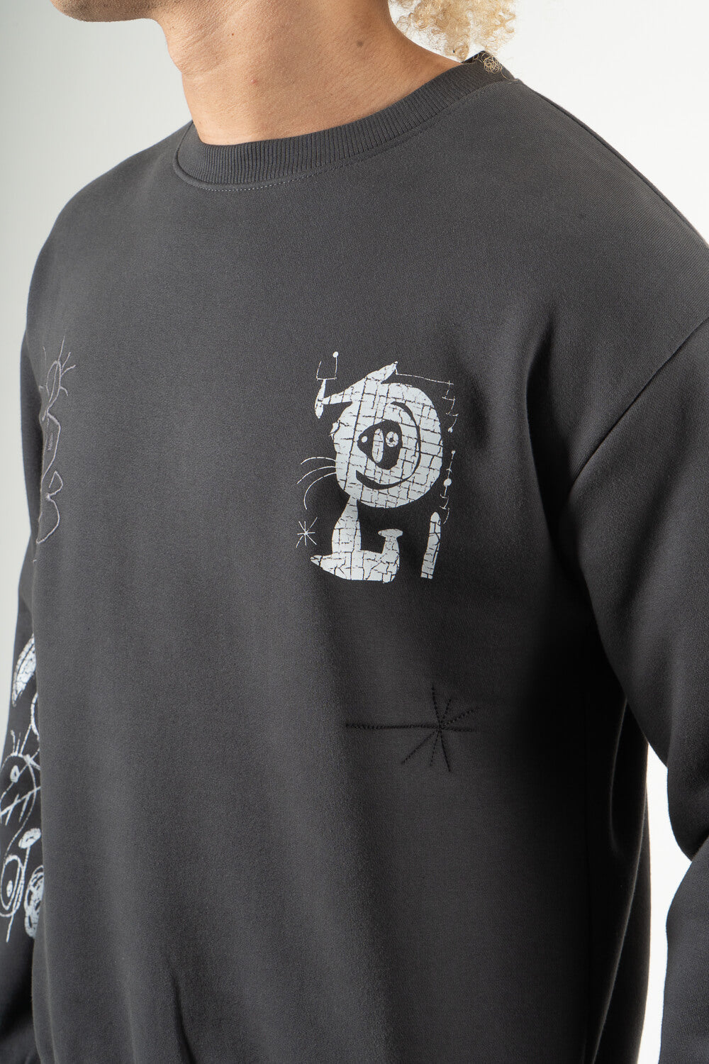 Miro Frenzy Sweatshirt Grey