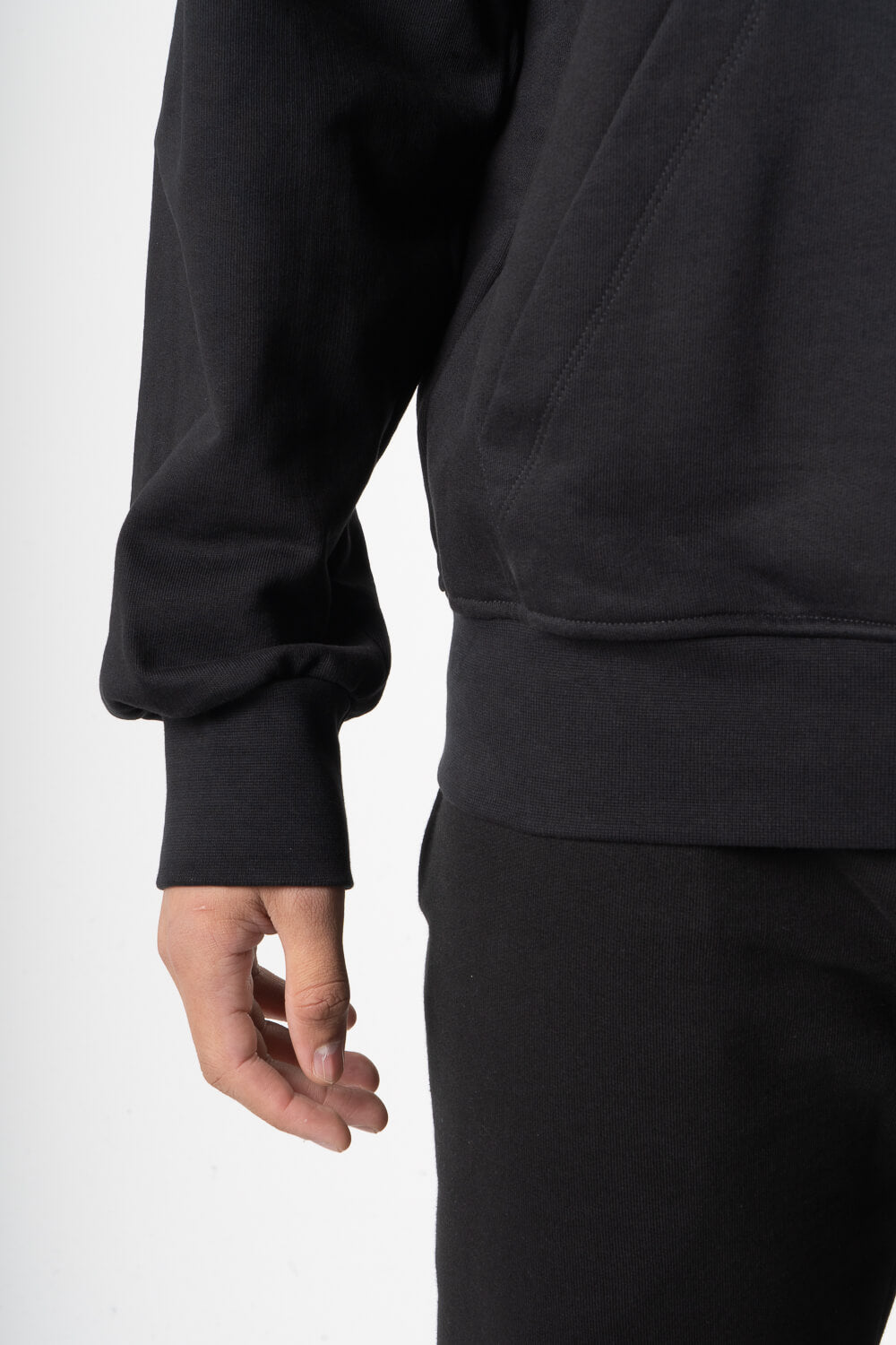Multicoloured Iconic Teddy Hoodie Black