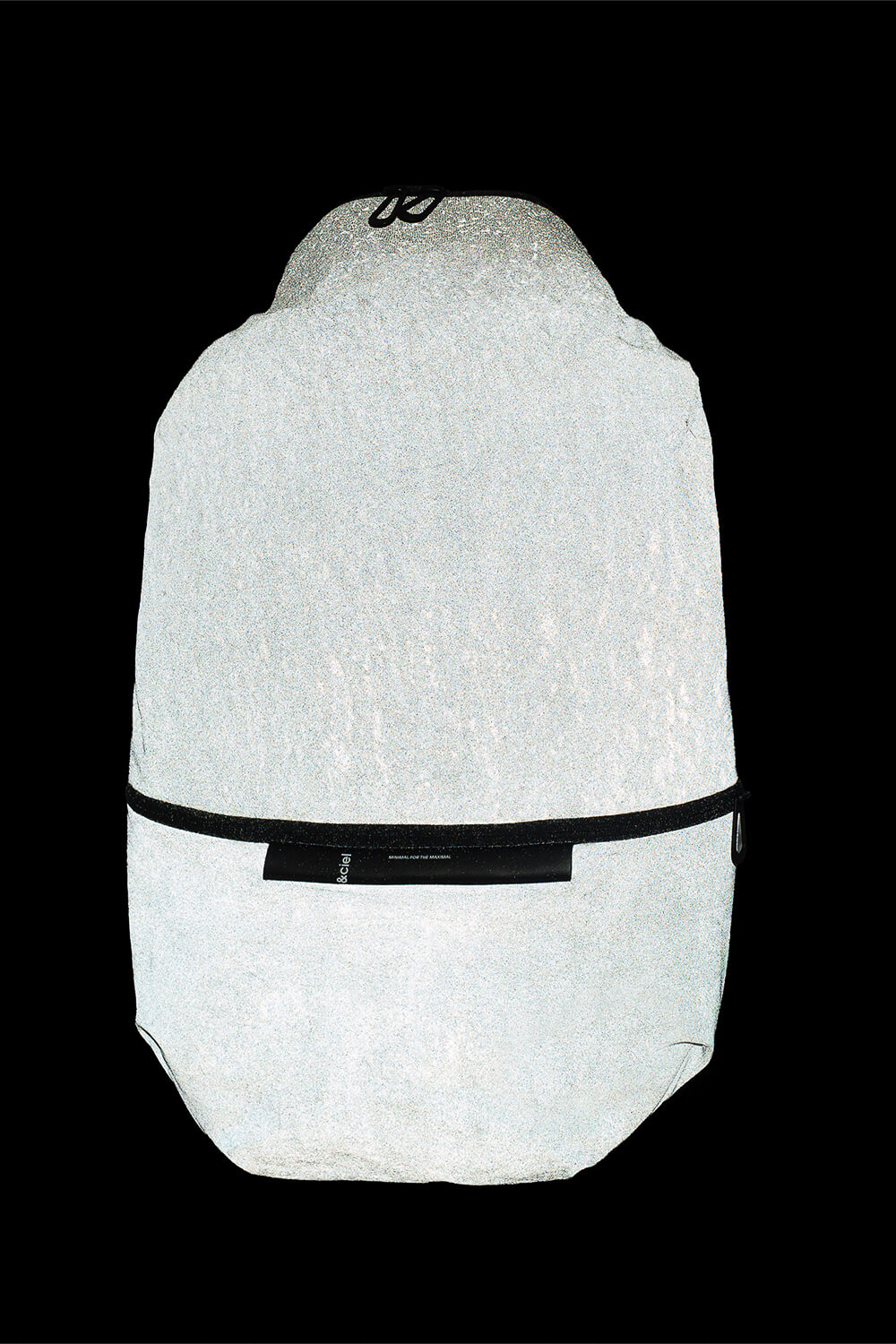 Nile S Reflective Backpack Taupe/Grey