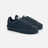 Nubuck Low Top Sneaker Black