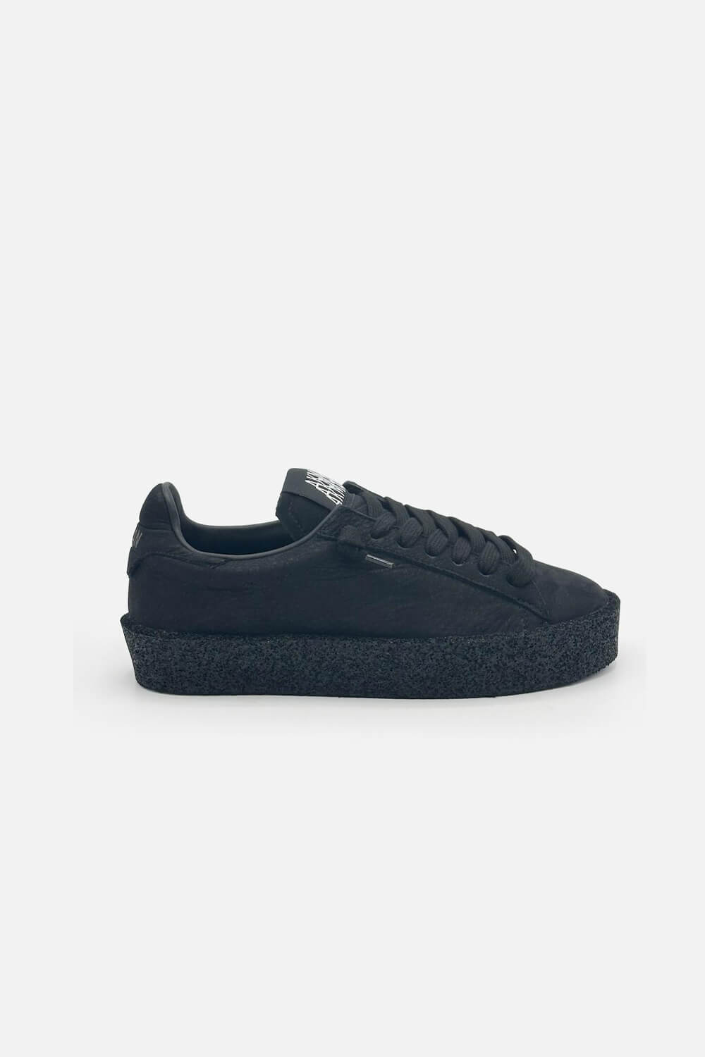 Nubuck Low Top Sneaker Black