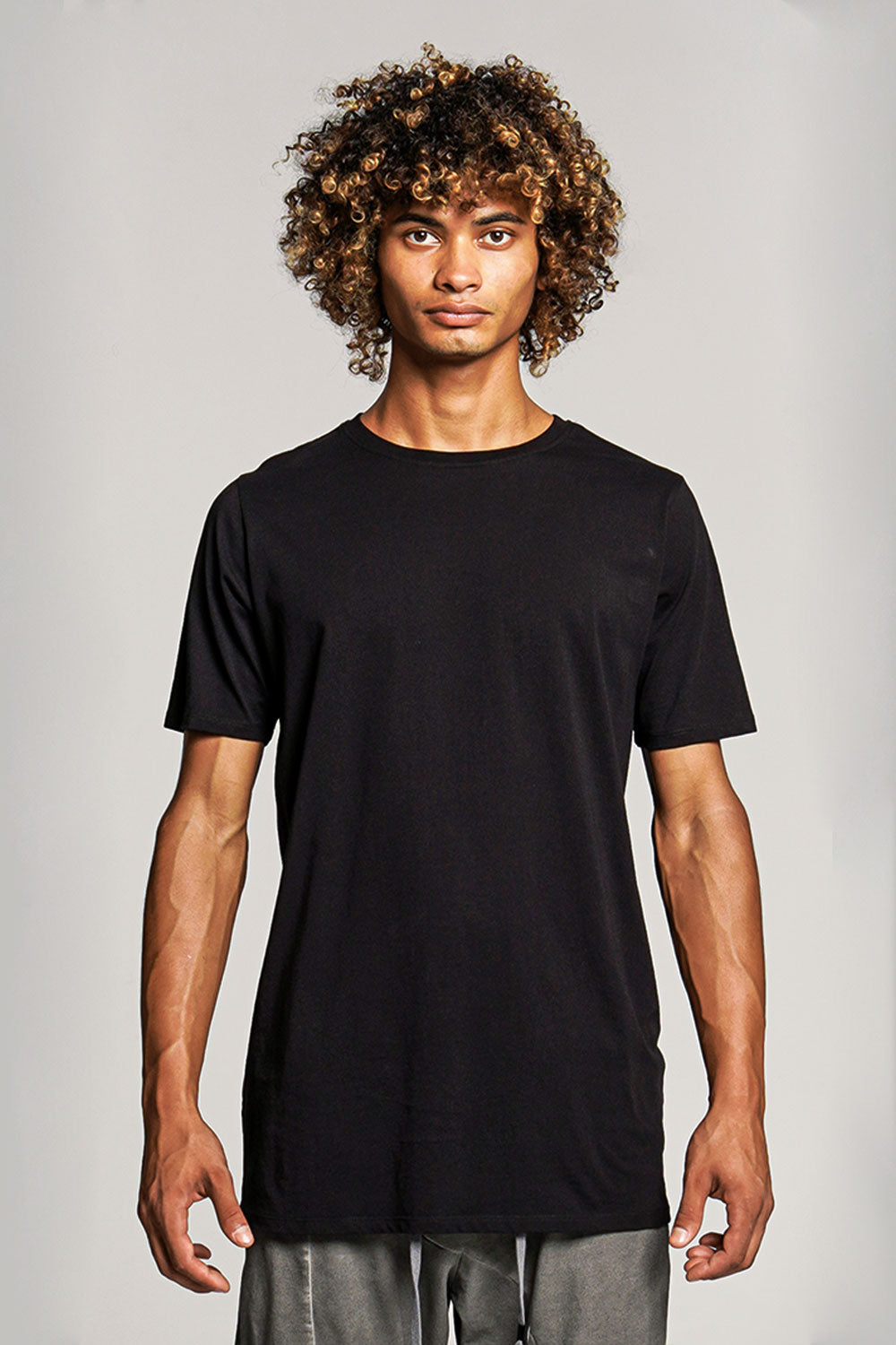 Ode Print T-Shirt Black