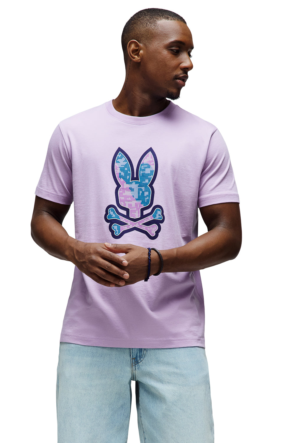 Olivier Graphic T-Shirt Lavender