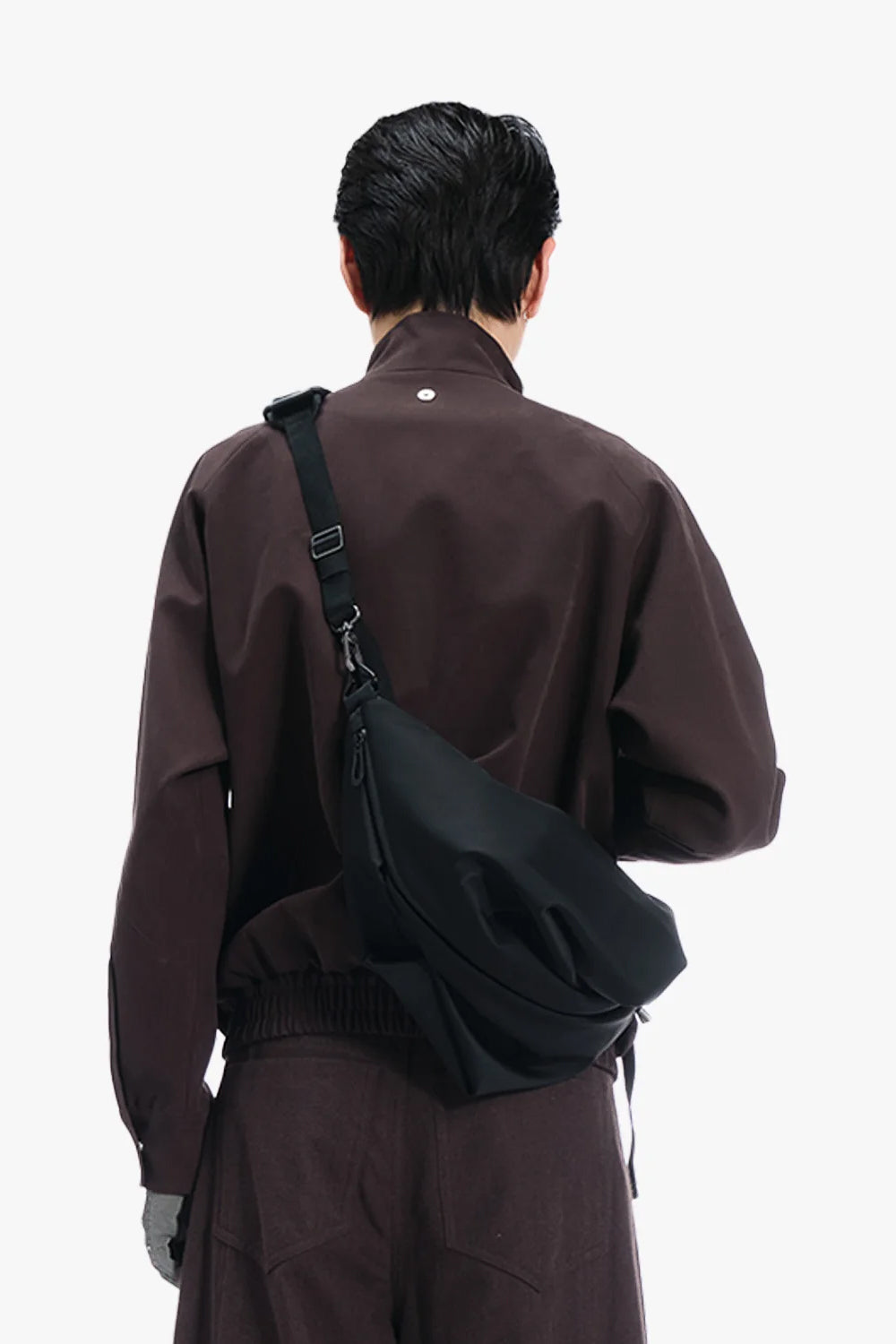 Orne Onyx Crossbody Bag Black