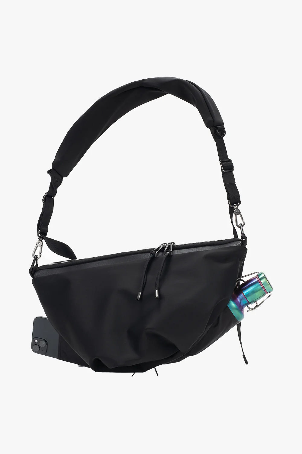 Orne Onyx Crossbody Bag Black