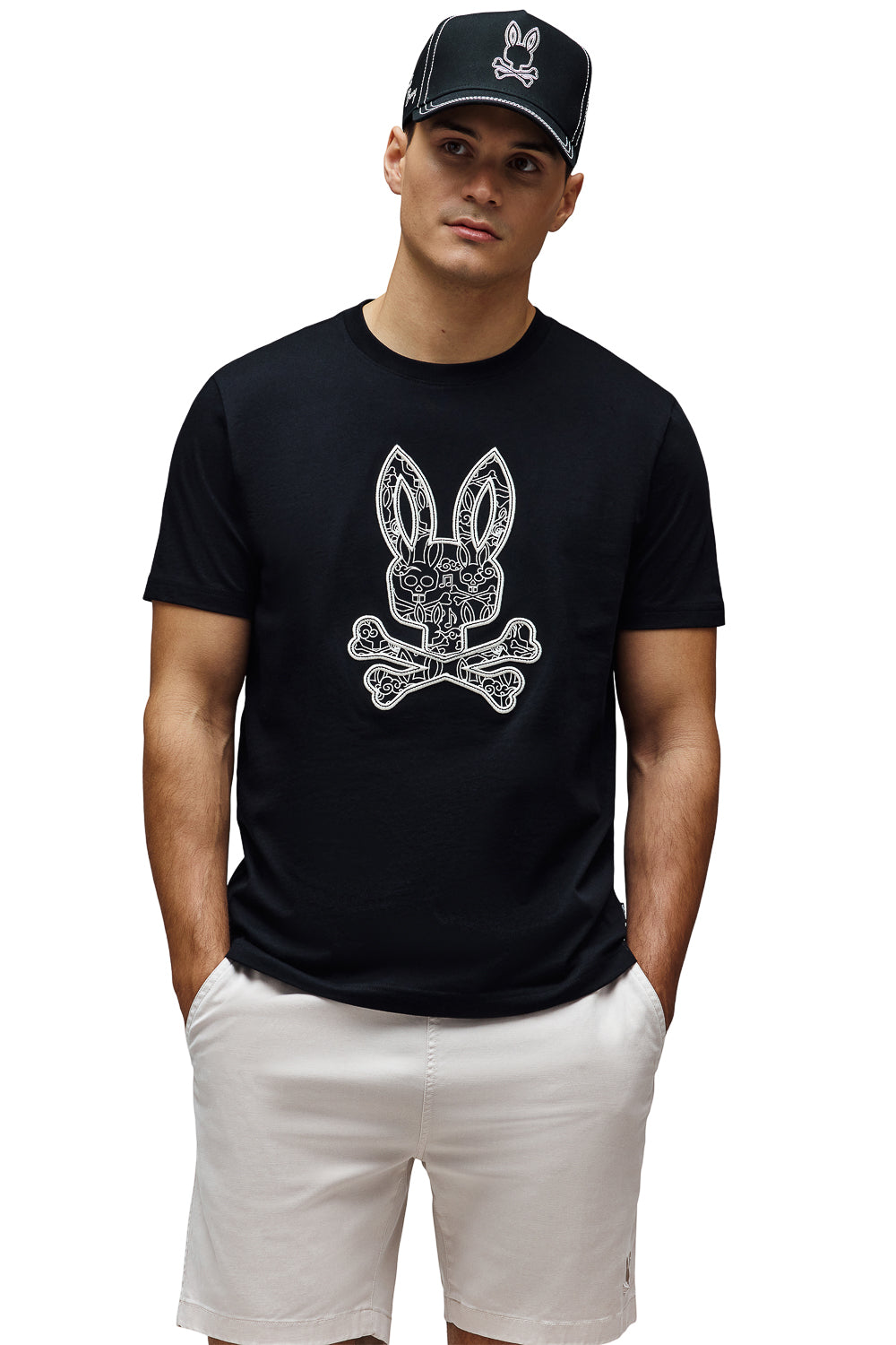Oscar Bunny Graphic T-Shirt Black