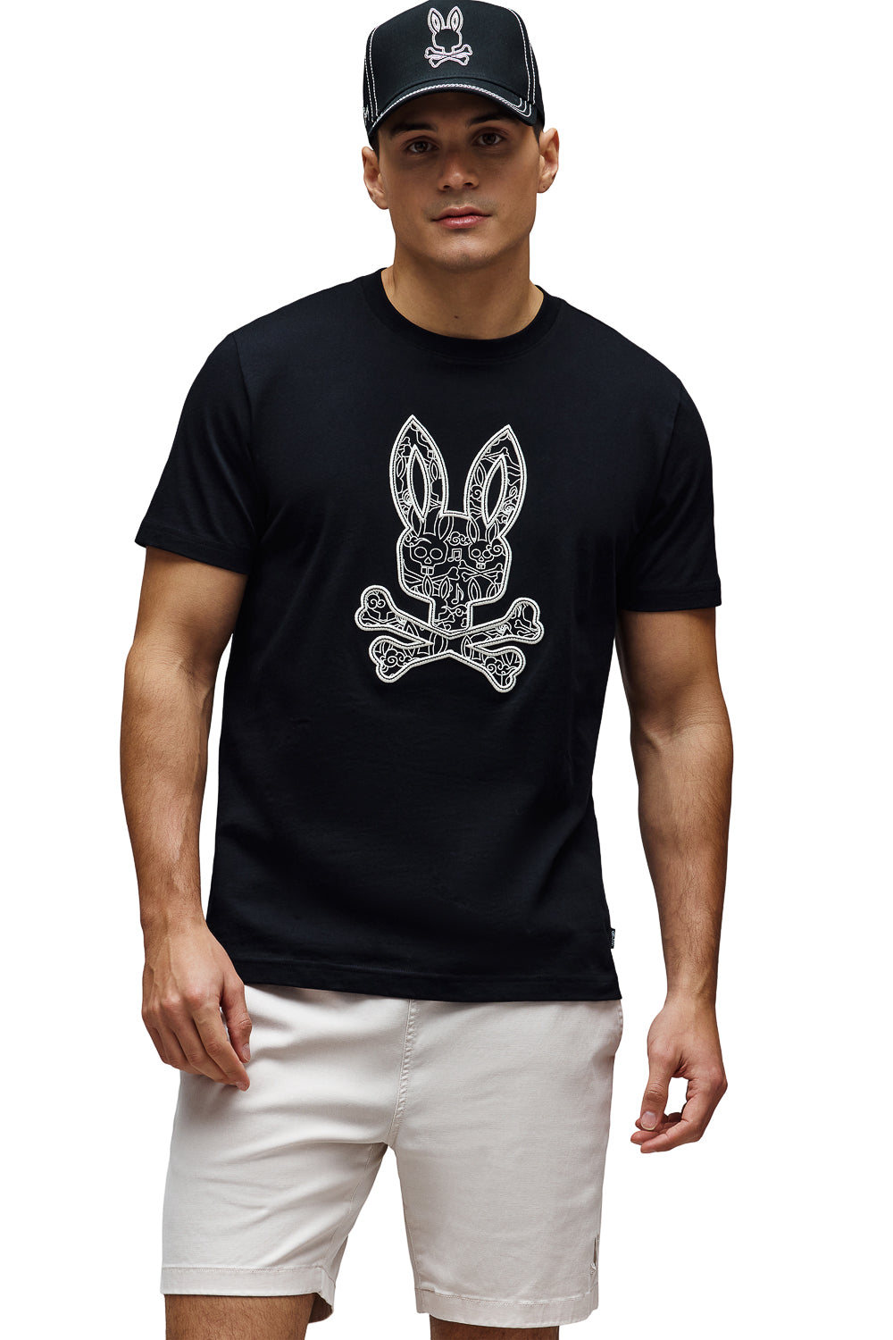 Oscar Bunny Graphic T-Shirt Black