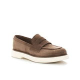 Slip On Suede Loafer Dark Sand