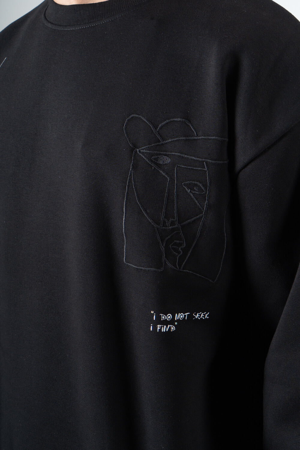 Picasso Muse Sweatshirt Black