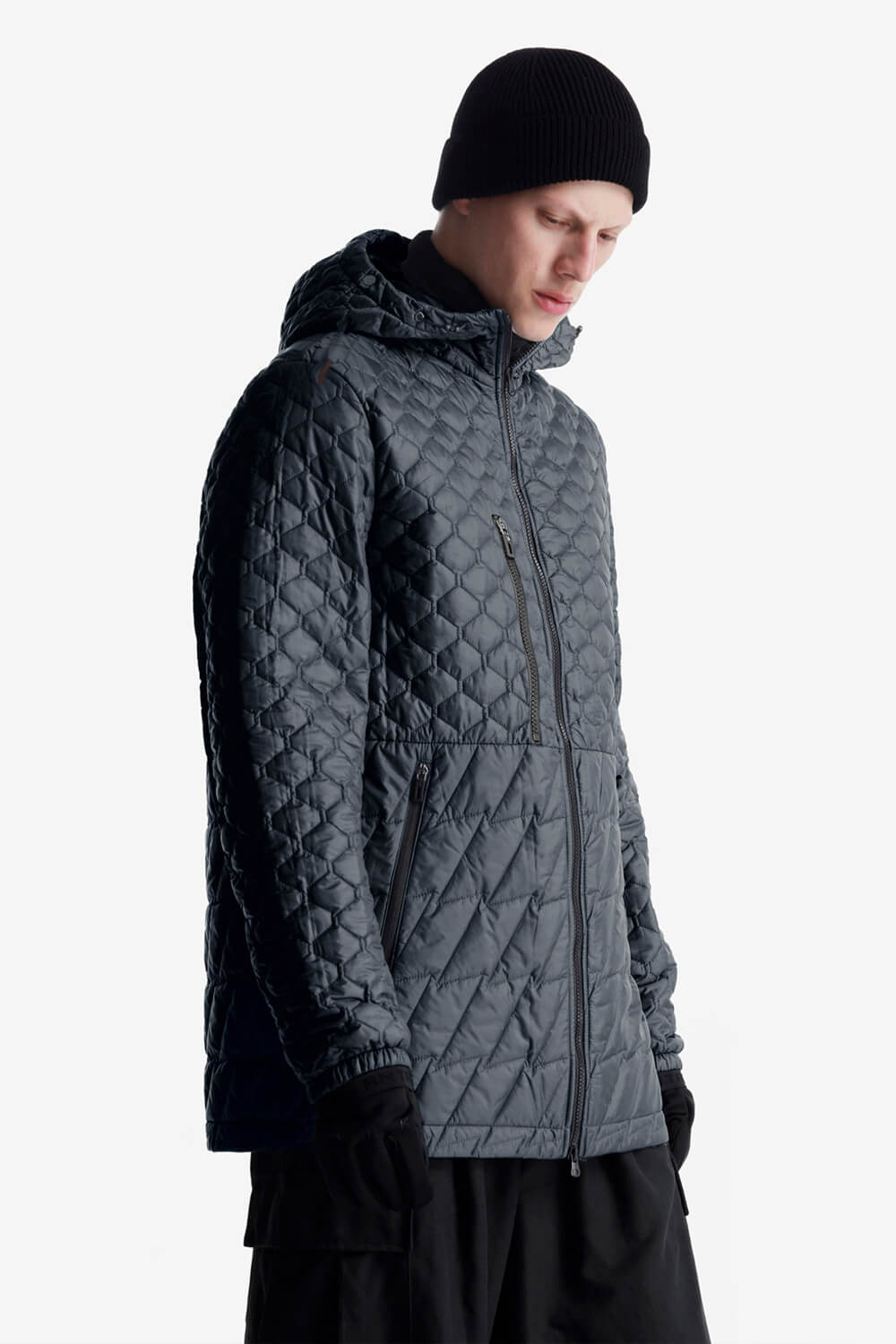 Planck Liner Parka Jacket Black