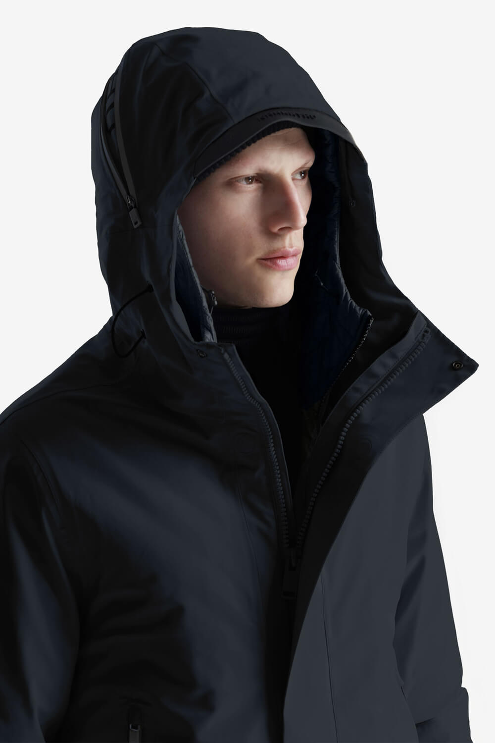 Planck Liner Parka Jacket Black