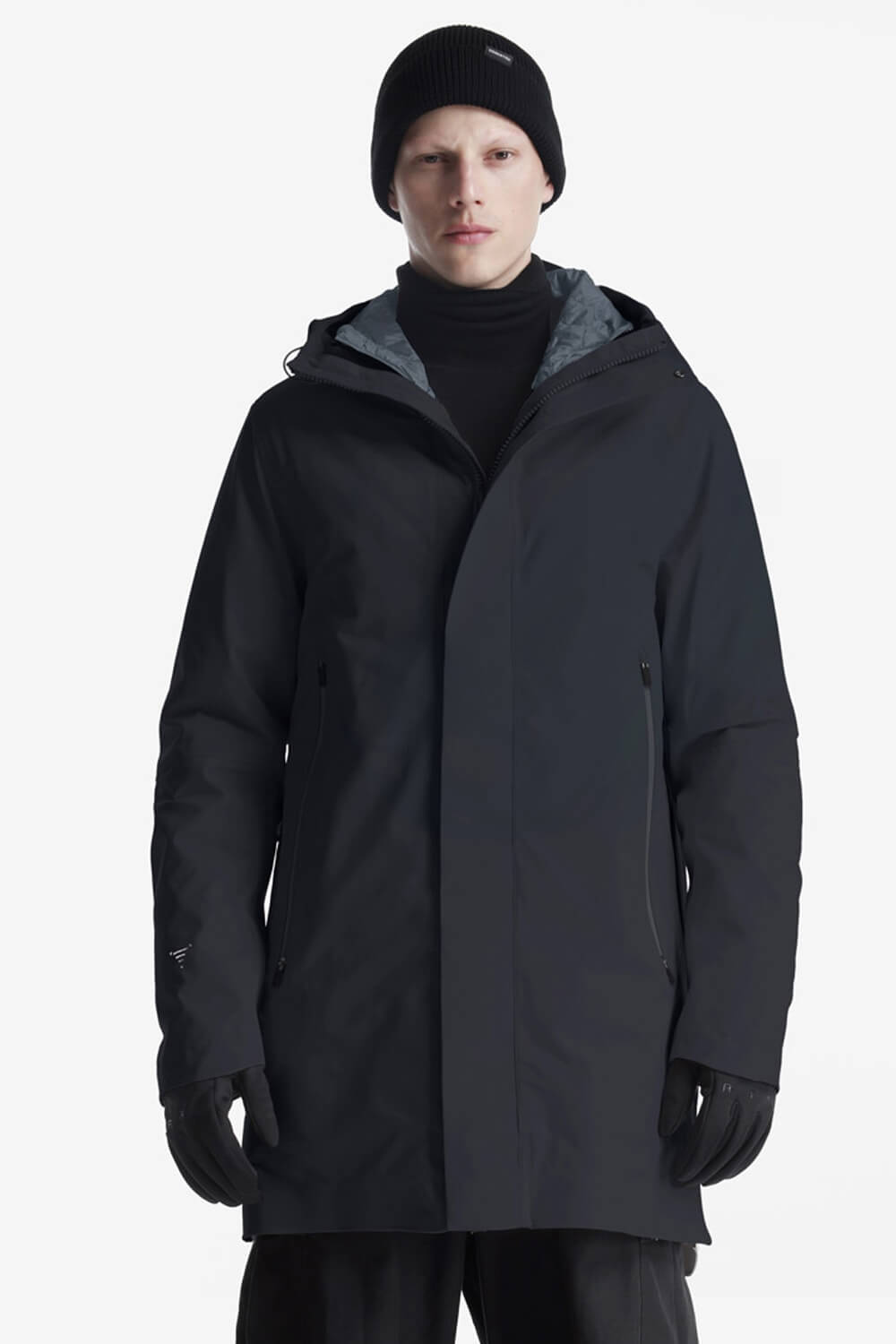 Planck Liner Parka Jacket Black