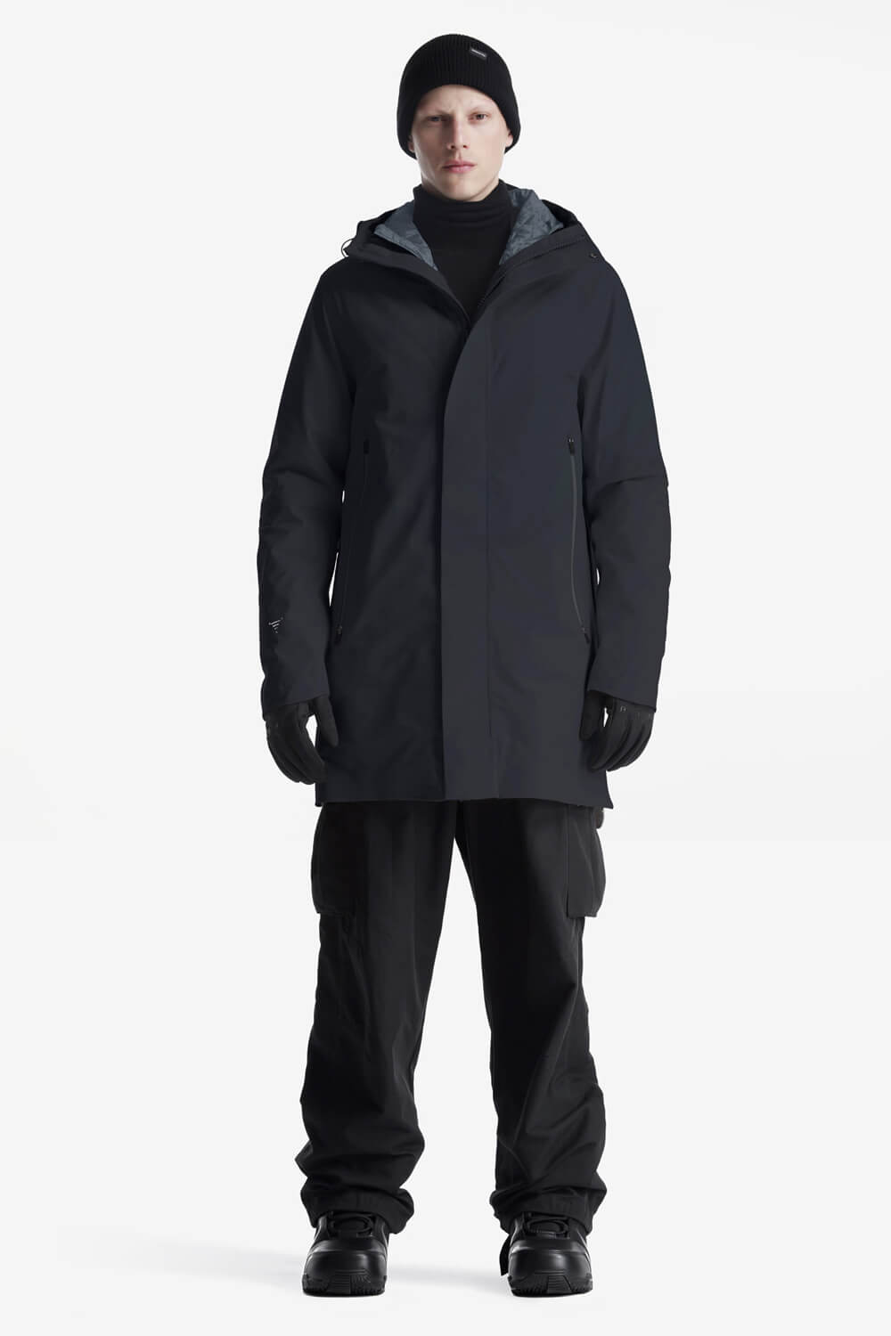 Planck Liner Parka Jacket Black