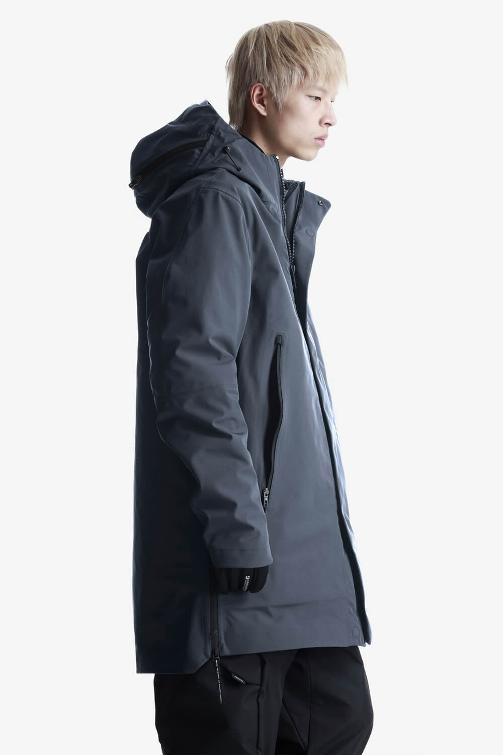 Planck Liner Parka Jacket Bluestone