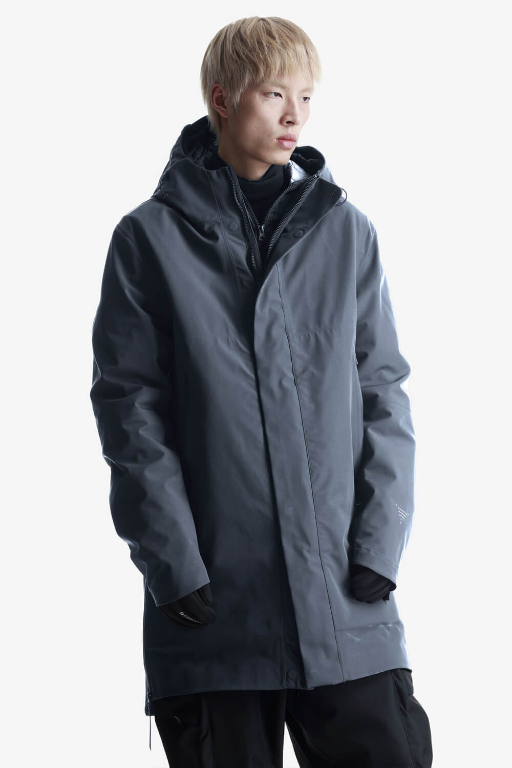 Planck Liner Parka Jacket Bluestone