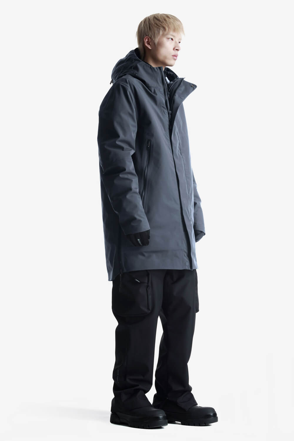 Planck Liner Parka Jacket Bluestone