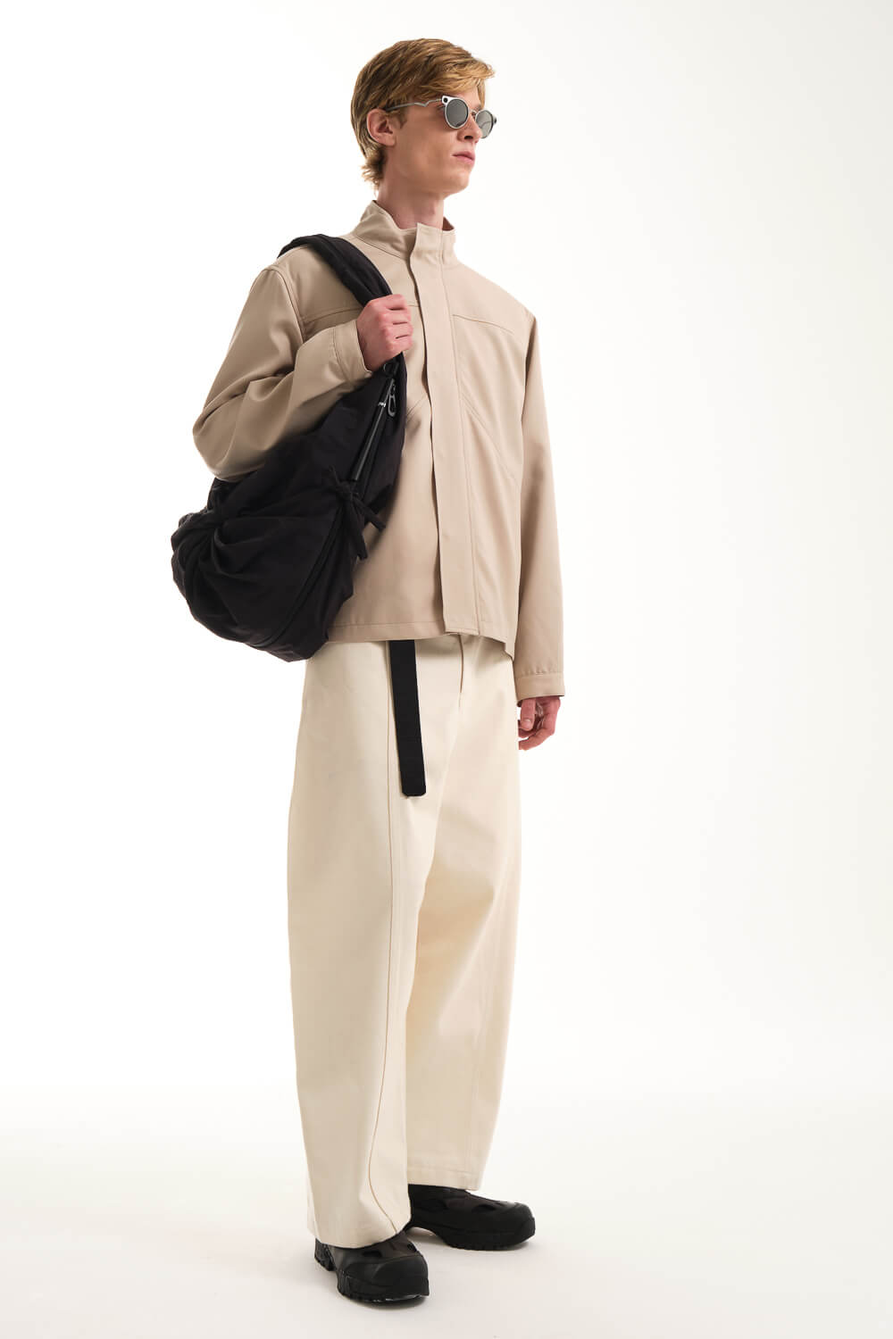 Po Smooth Hybrid Tote Bag Black