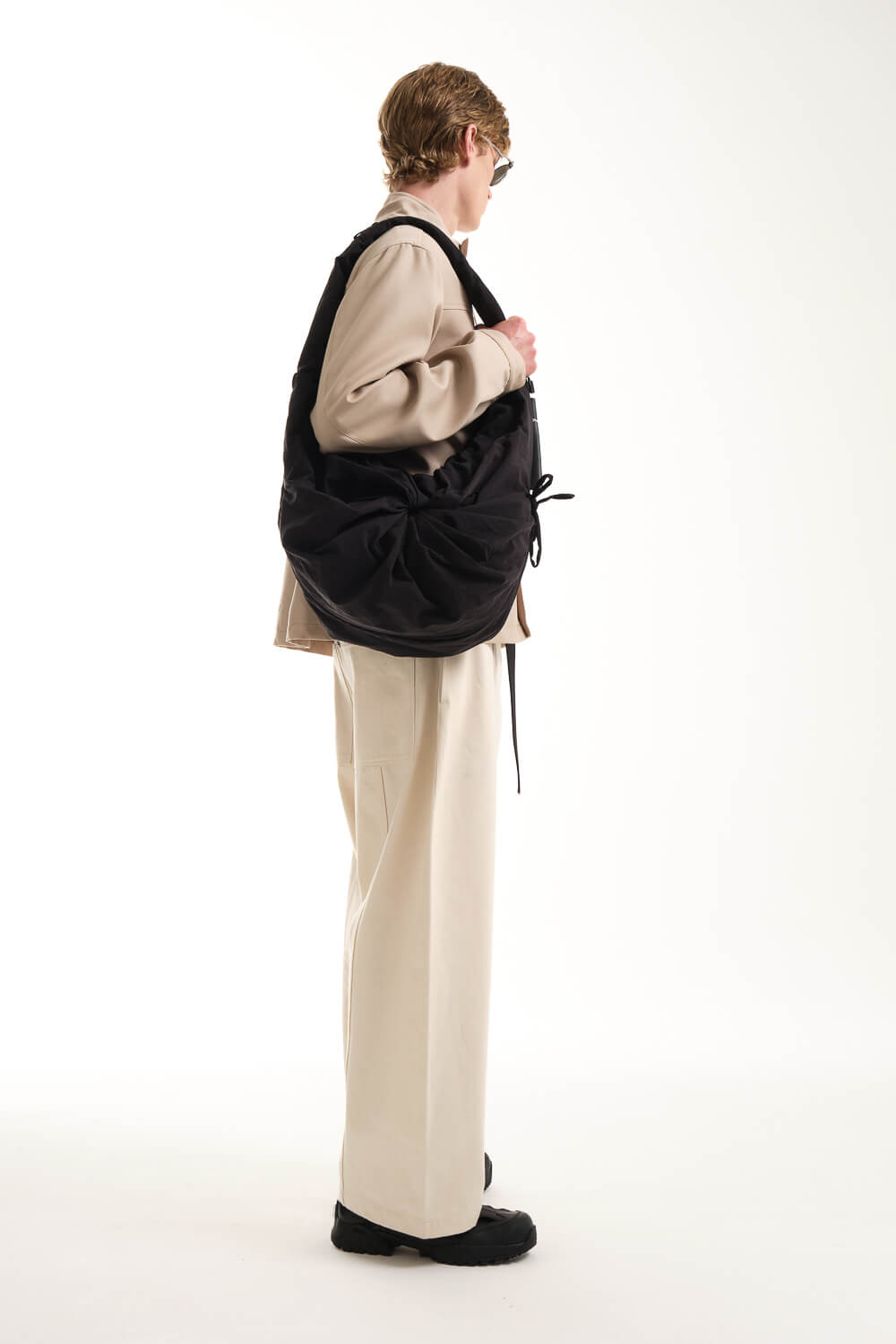 Po Smooth Hybrid Tote Bag Black