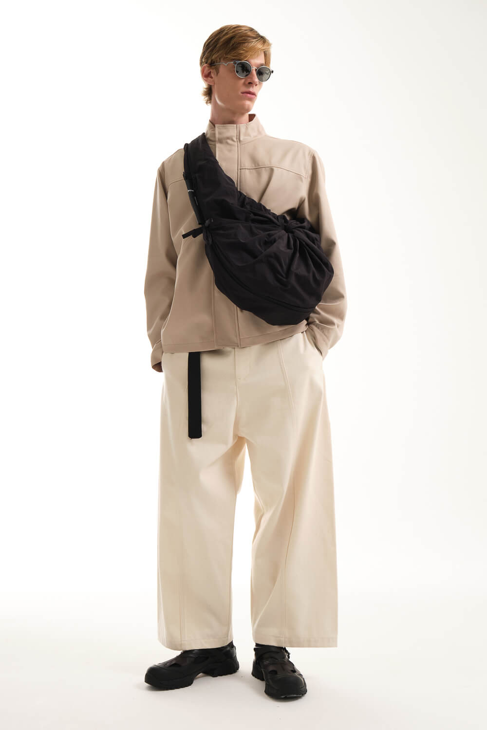 Po Smooth Hybrid Tote Bag Black