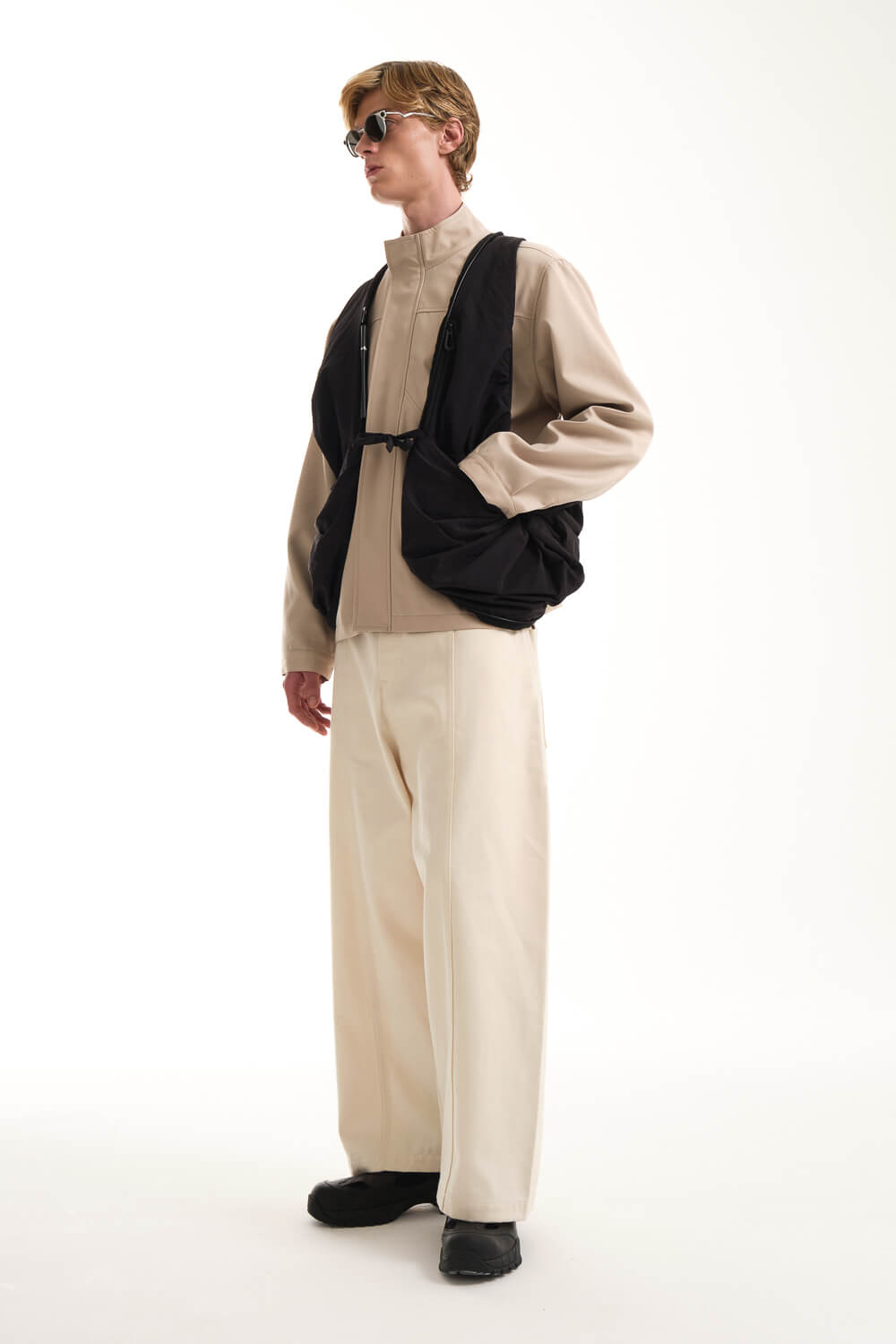 Po Smooth Hybrid Tote Bag Black