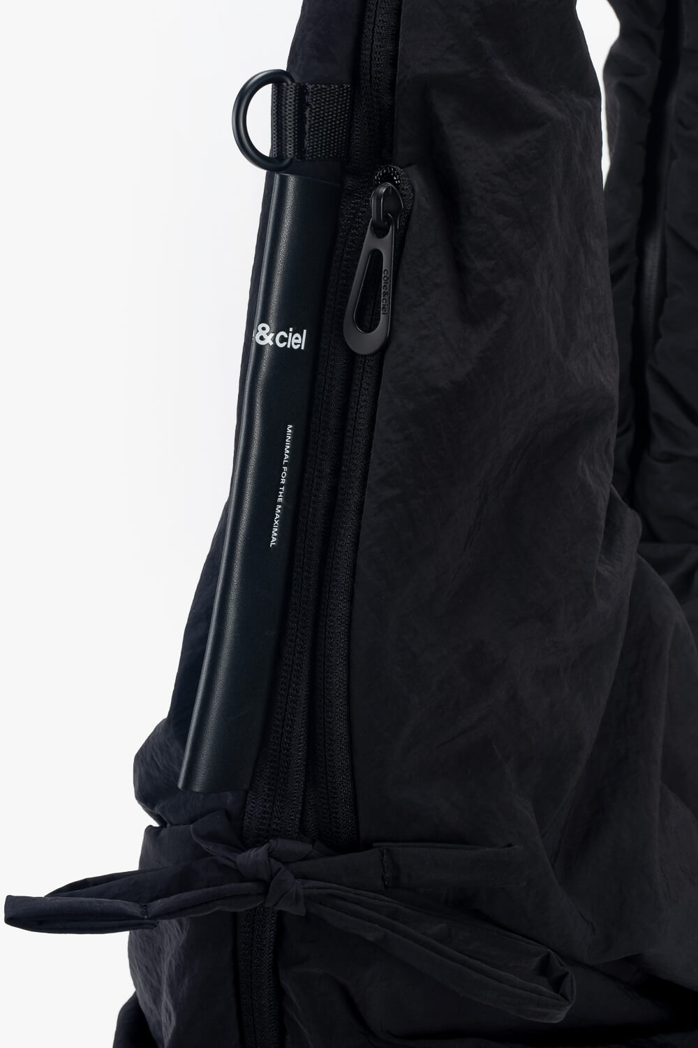 Po Smooth Hybrid Tote Bag Black