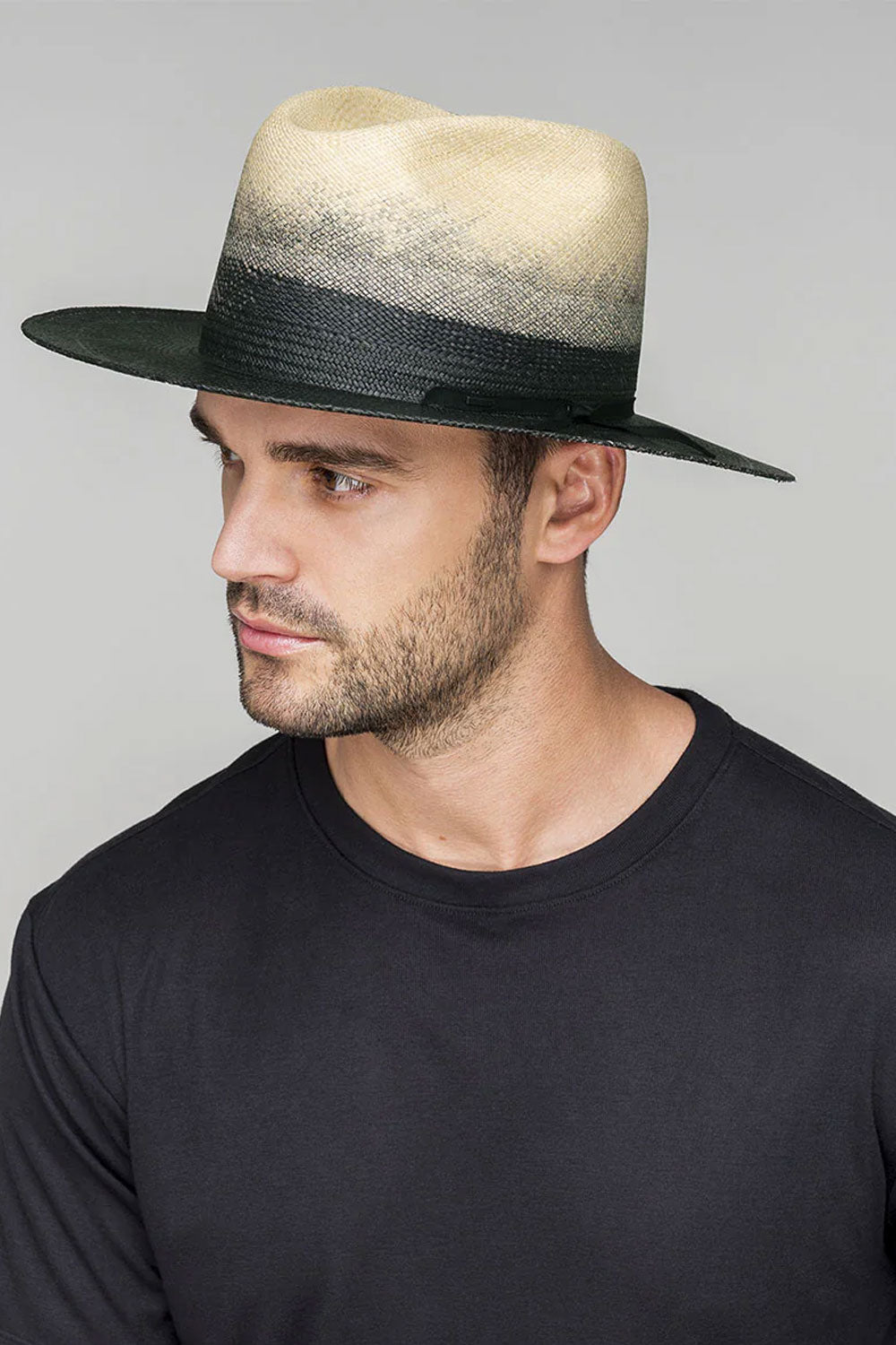 Rask Panama Hat Black
