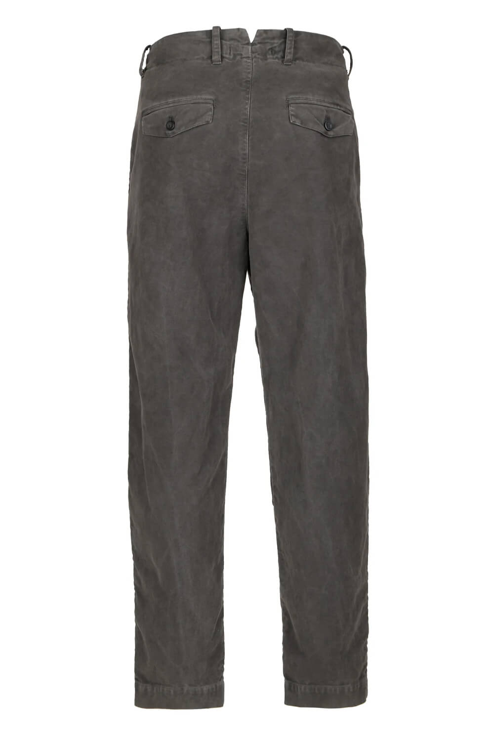 Relaxed Fit Moleskine Trouser Charcoal