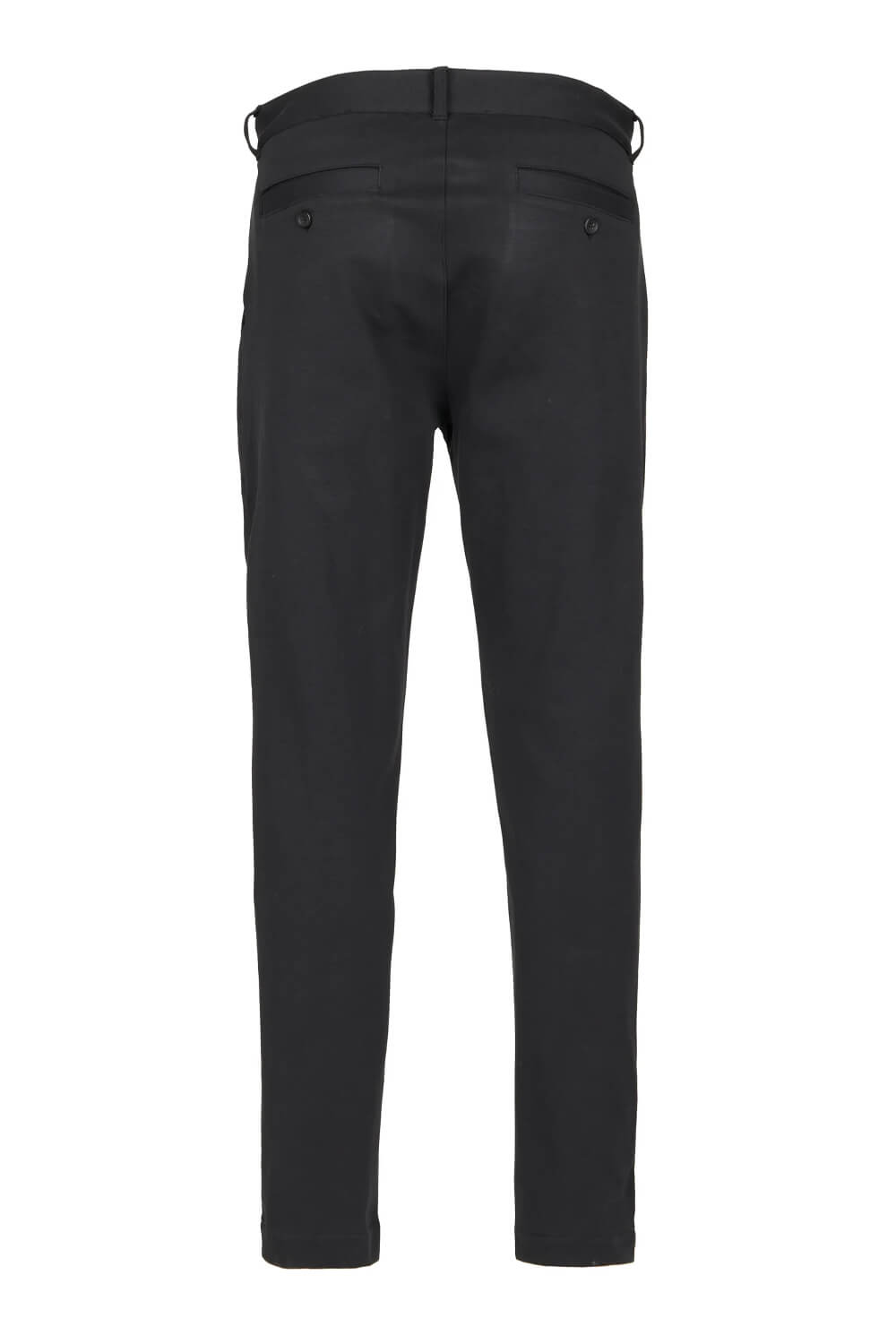 Regular Fit Jersey Stretch Trouser Black