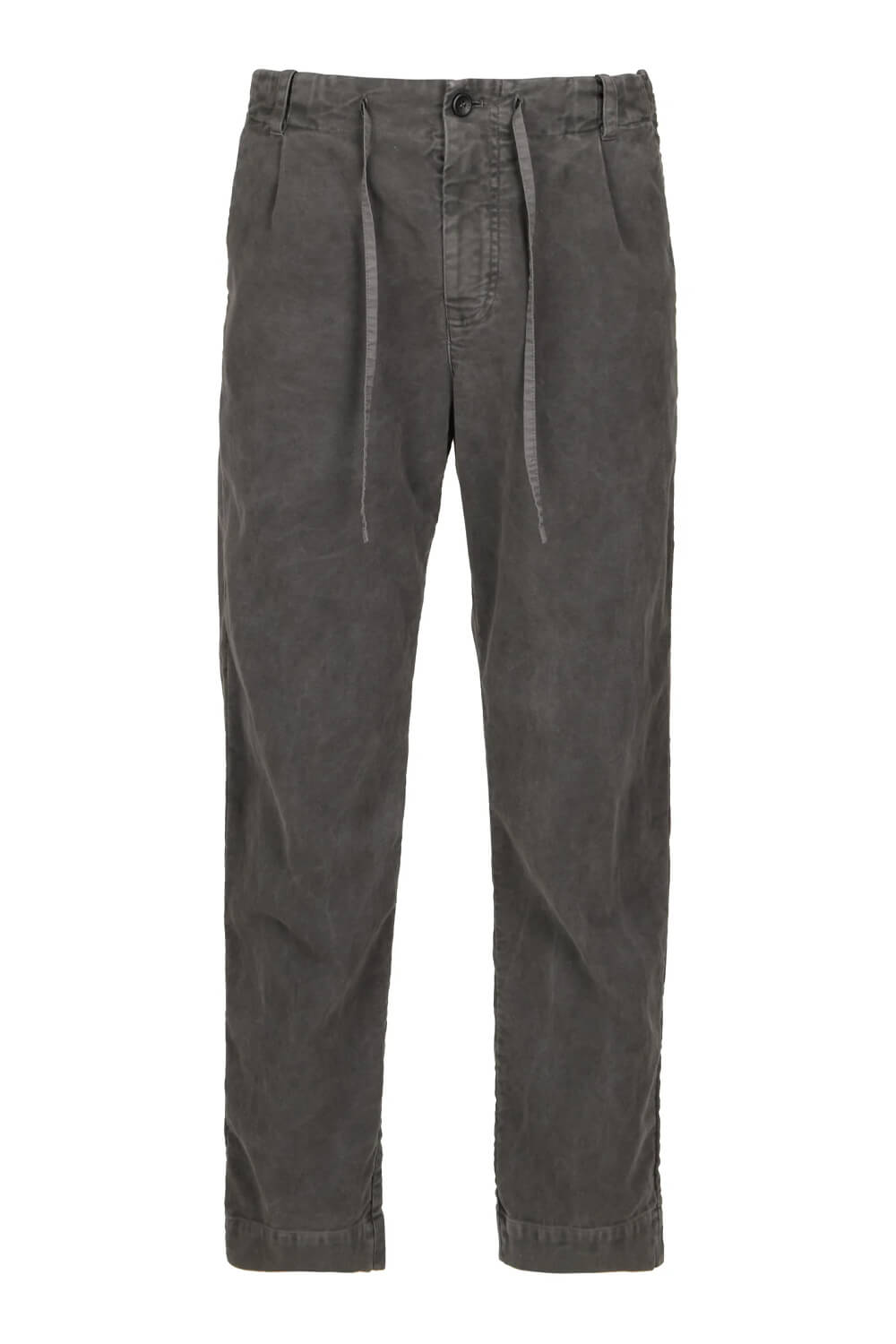 Relaxed Fit Moleskine Trouser Charcoal