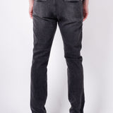 Regular Fit Distressed Jean Charcoal