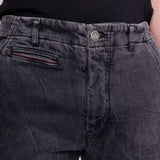 Regular Fit Distressed Jean Charcoal