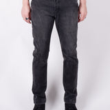 Regular Fit Distressed Jean Charcoal