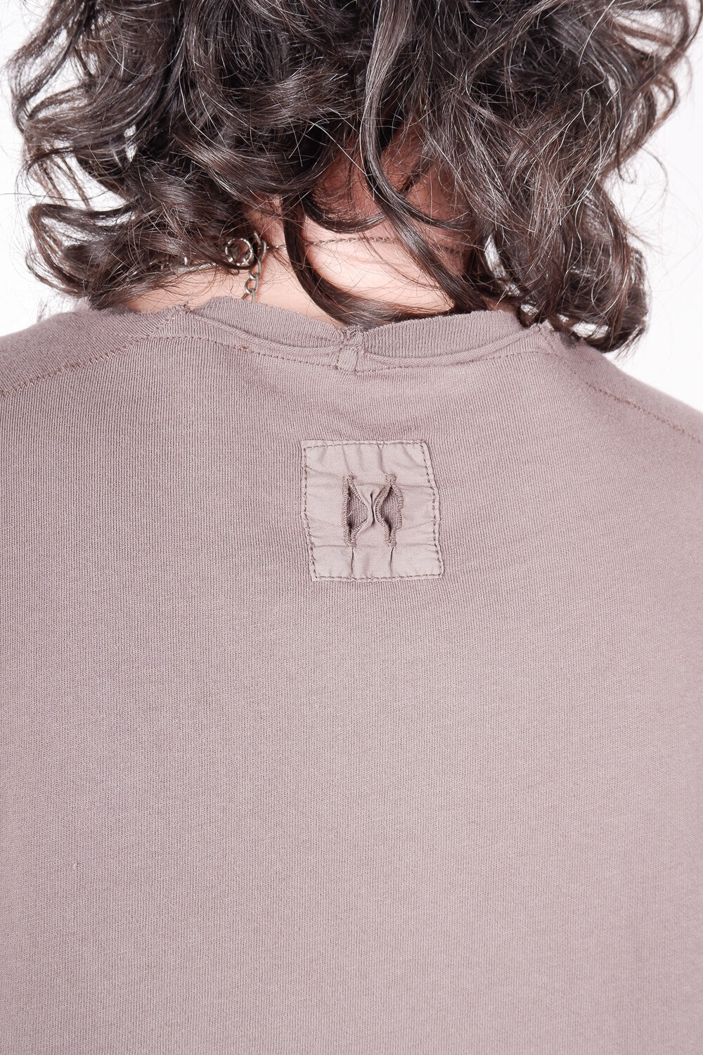 Raw Finish Regular Fit T-Shirt Mud