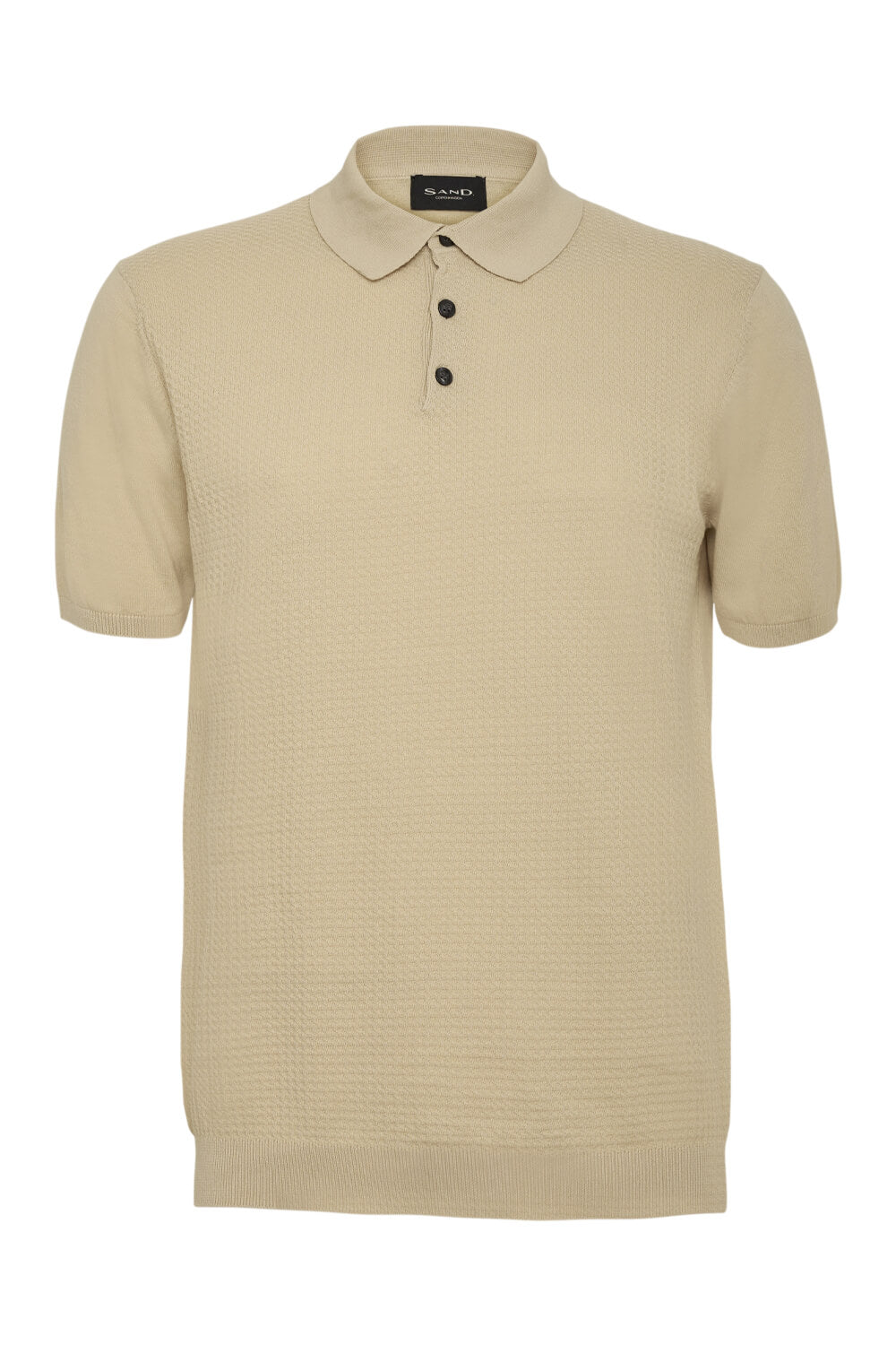 Retro Polo T-Shirt Beige