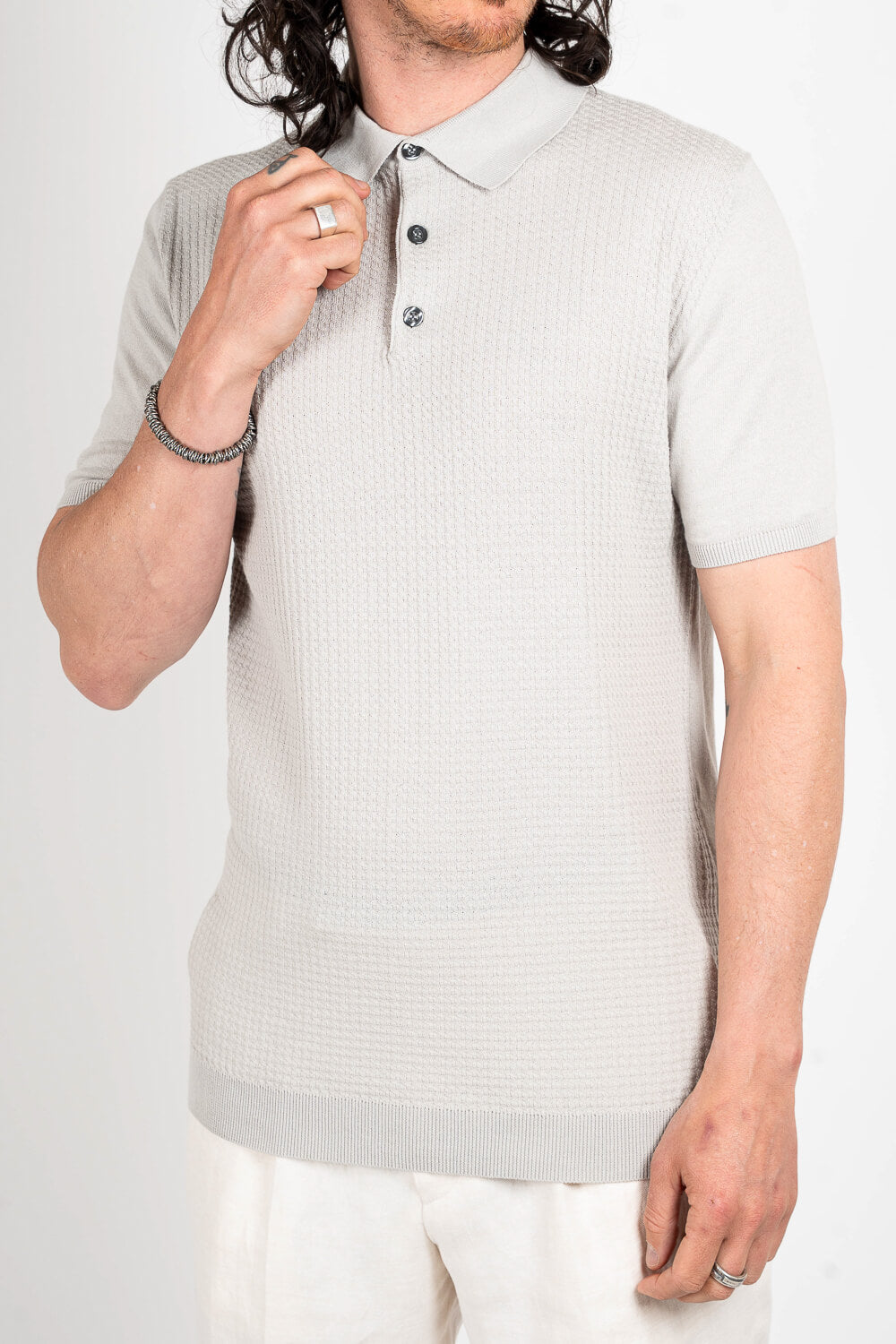 Retro Polo T-Shirt Mint
