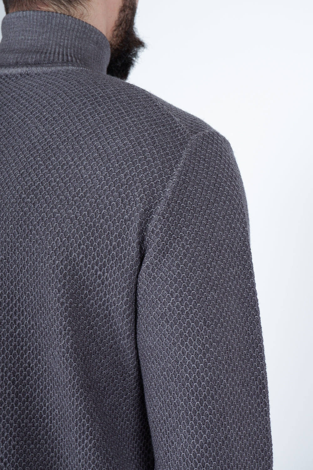 Buy the Daniele Fiesoli Ribbed Effect Turtle Neck Grey at Intro. Spend £50 for free UK delivery. Official stockists. We ship worldwide.