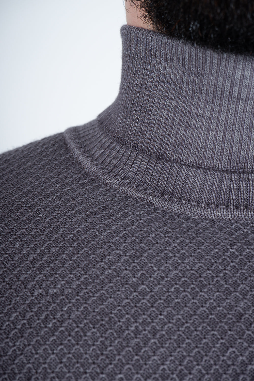 Buy the Daniele Fiesoli Ribbed Effect Turtle Neck Grey at Intro. Spend £50 for free UK delivery. Official stockists. We ship worldwide.