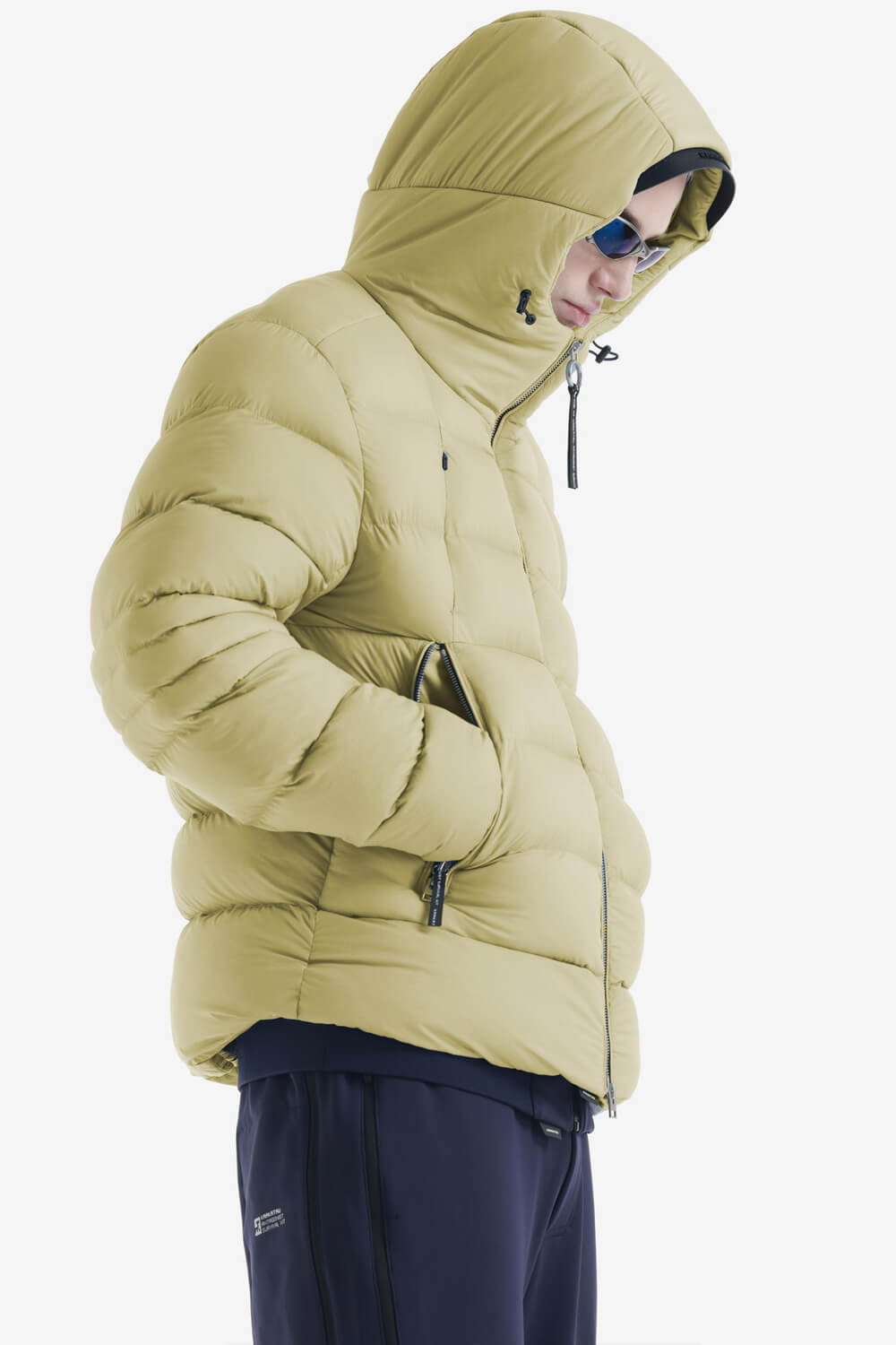 Rook Short Puffer Jacket Yellow