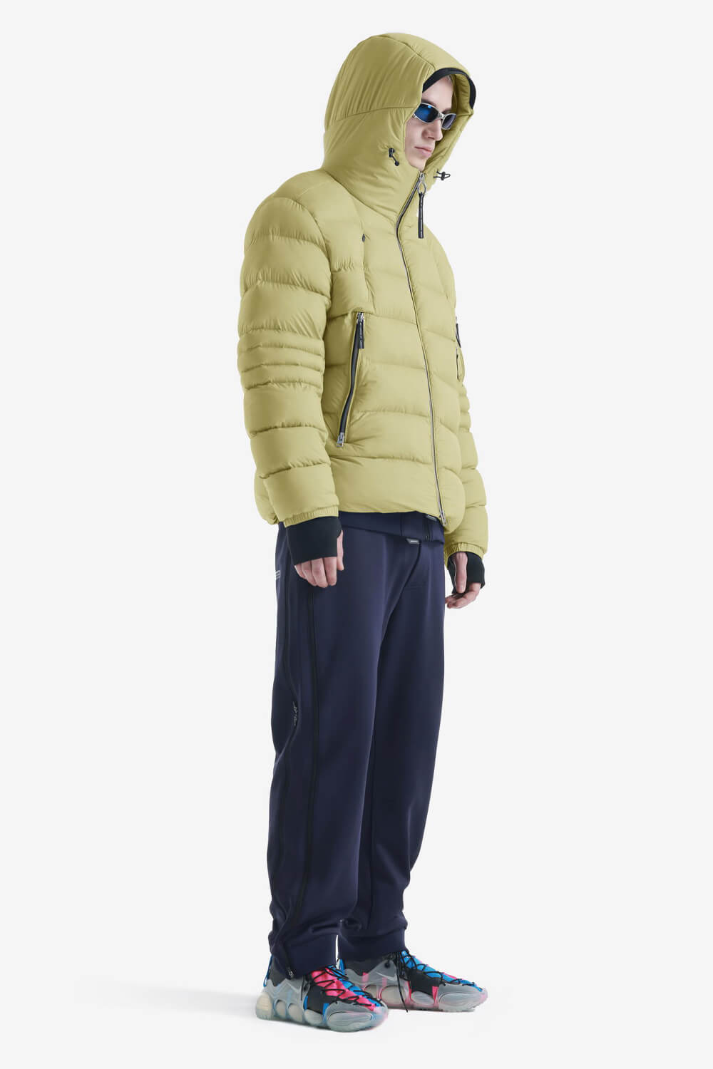 Rook Short Puffer Jacket Yellow