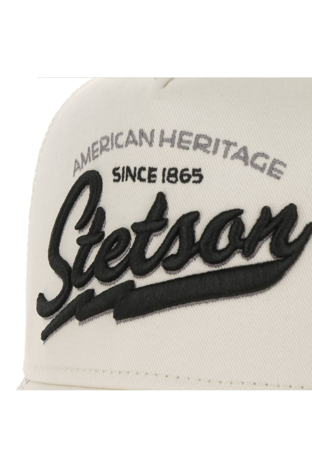 Buy the Stetson Since 1865 Trucker Cap in Cream/White at Intro. Spend £50 for free UK delivery. Official stockists. We ship worldwide.