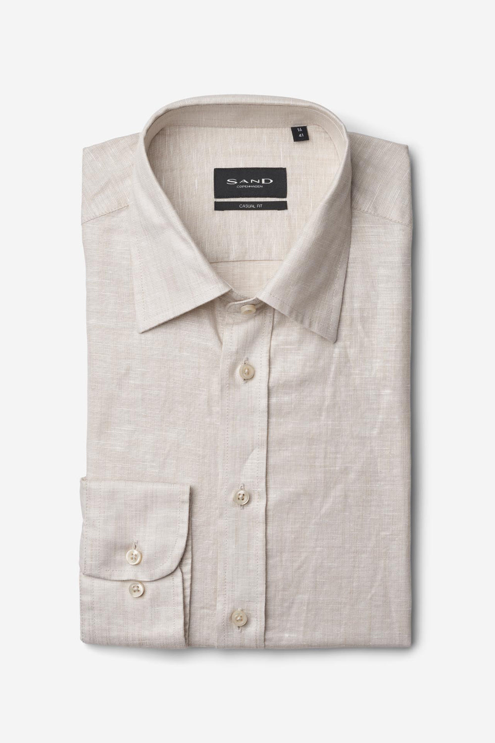 Buy the Sand Simon Linen Shirt in Sand at Intro. Spend £50 for free UK delivery. Official stockists. We ship worldwide.